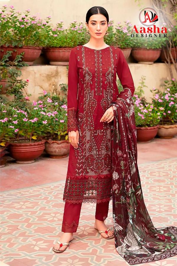 Aasha Chevron Premium Collection Vol 1 Pakistani Salwar Kameez